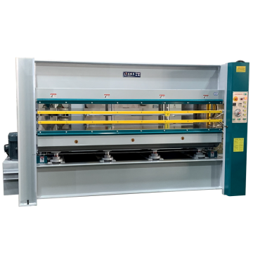 Wysoka wydajność 120T gorąca prasa do laminowania drzwi sklejki i MDF - 2500x1300 8000 Maszyna do obróbki drewna okleniowego