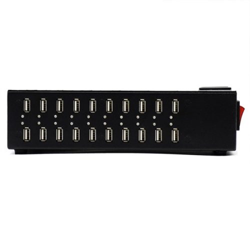 20 portas com luzes carregador de 200w poder