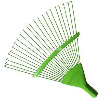 22 Teeth Power Coating Leaf Rake Head