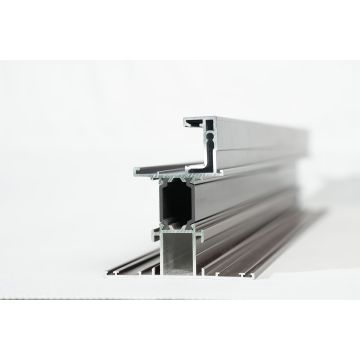 Coating aluminum profiles with silver powder