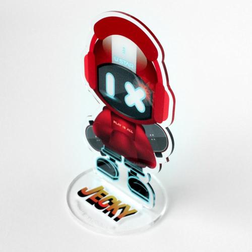 Hot Sale Acrylic Cartoon Sign Stand with Inkjet