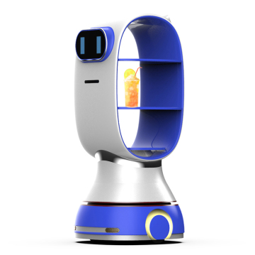China's Most Popular Intelligent Restaurant Food Delivery Service Robot
