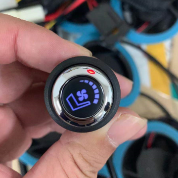 6-7 level round switch car ventilation system