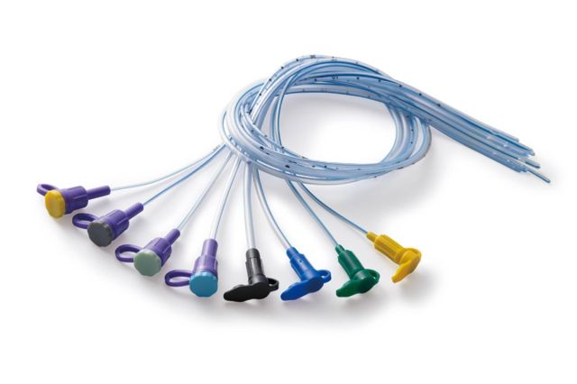 Disposable sterile feeding tube