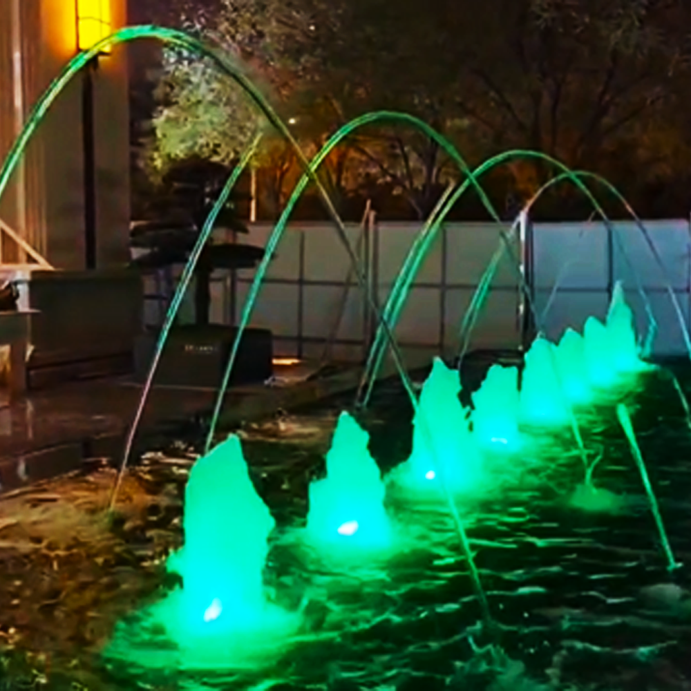 laminar flow water feature