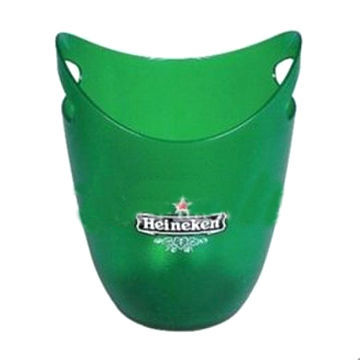 Ice bucket for beer, pub essential, made of PS