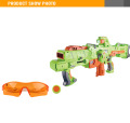 Nouveau Design Kids Toy Gun Frisbee plastique balles batterie incluse