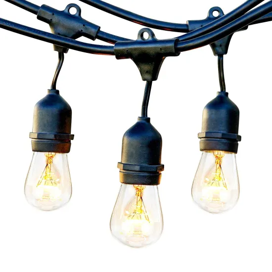 S14 String Light Company Vintage Metro Outdoor String Lights