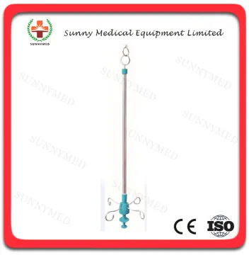 SY-R115 Medical stepless Infusion stand portable adjustable infusion set price