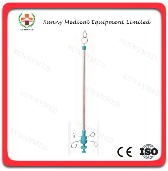 SY-R115 Medical stepless Infusion stand portable adjustable infusion set price