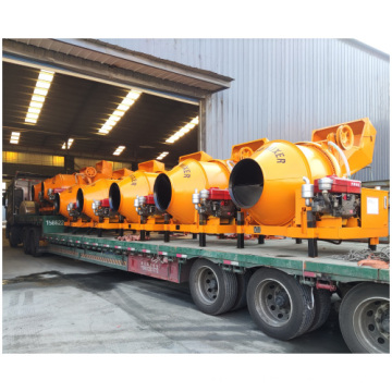 Self Loading Diesel Cement Mixer JZC350: Fully Automatic Hydraulic Concrete Mixing Machine