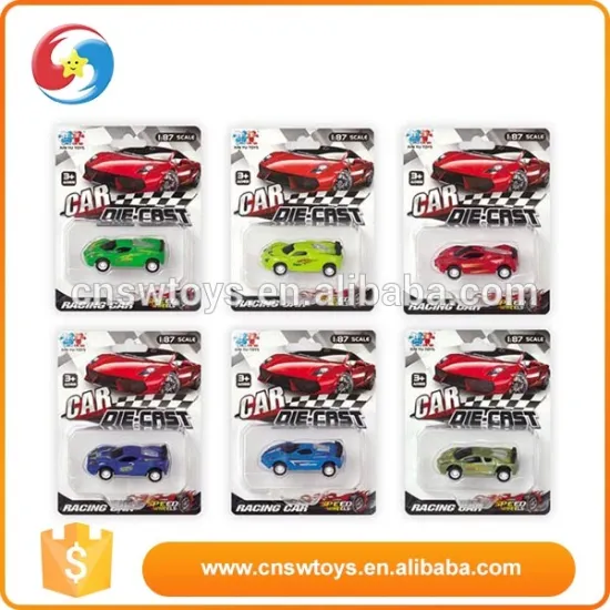 Alibaba china custom color diecast children small metal toy cars