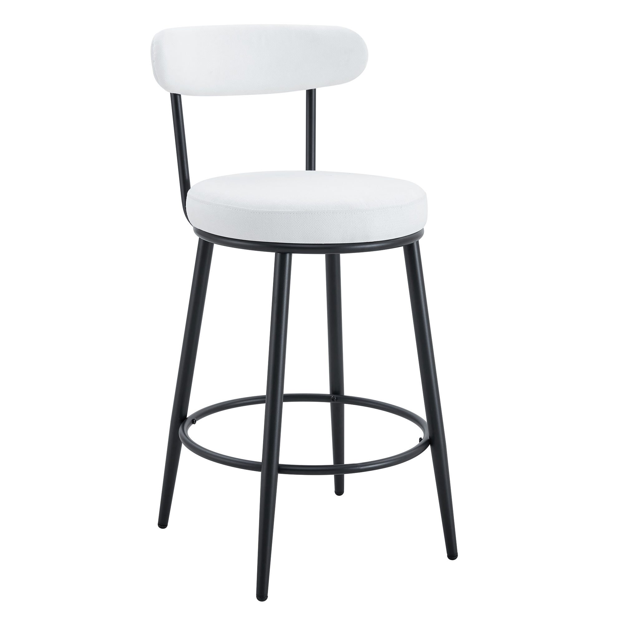 Elegant bar chairs with cushion support
