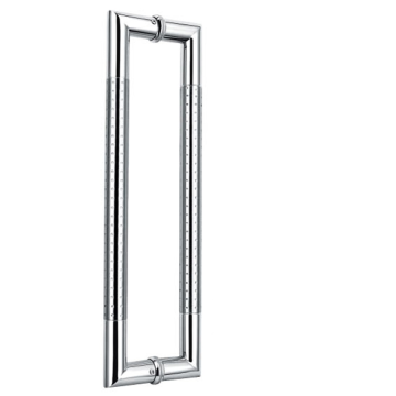 Puerta de vidrio de grado de acero inoxidable-304