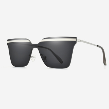 Angular Metal Women and Men Sunglasses