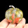 Unakite 20MM Pumpkin Oranment for Home Office Decor Handmade Craved Vegetables fruits Stone Gifts