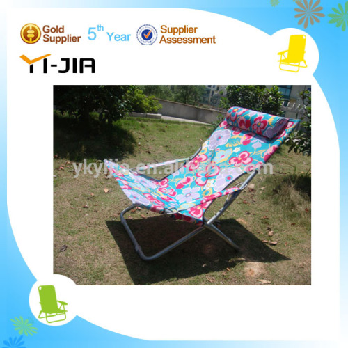 deluxe circular corduroy customize beach chair