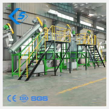 Automatic Cheap Zig Zag Classifier for HDPE Plastic Wine and Beer Bottle Label Removal Machine