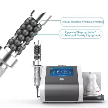 360 Rotating Roller Vacuum Massage Machine: Infrared Therapy for Slimming and Lymphatic Drainage