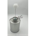 Empty Glue Metal Tin Can with Brush