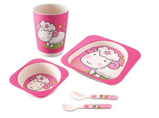 Natural Biodegradable Baby Dinnerware Set