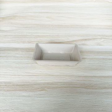 Bagasse A13 Snack Tray 162x110x35mm