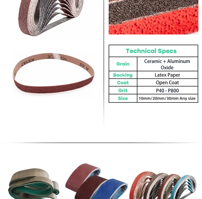 Wide Belt Sander Emery Sanding Belt