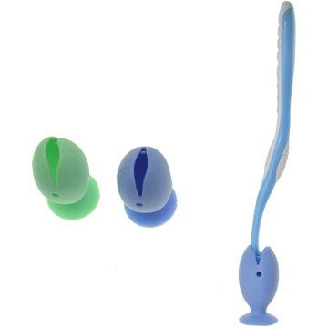 Silicone Travel Toothbrush Cover Case with Suction