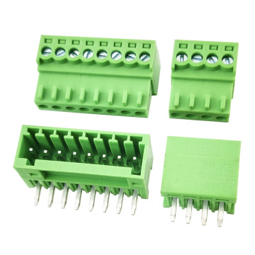 2,54mm pitch plug-in PCB αρσενικό και θηλυκό τερματικό μπλοκ σύνδεση