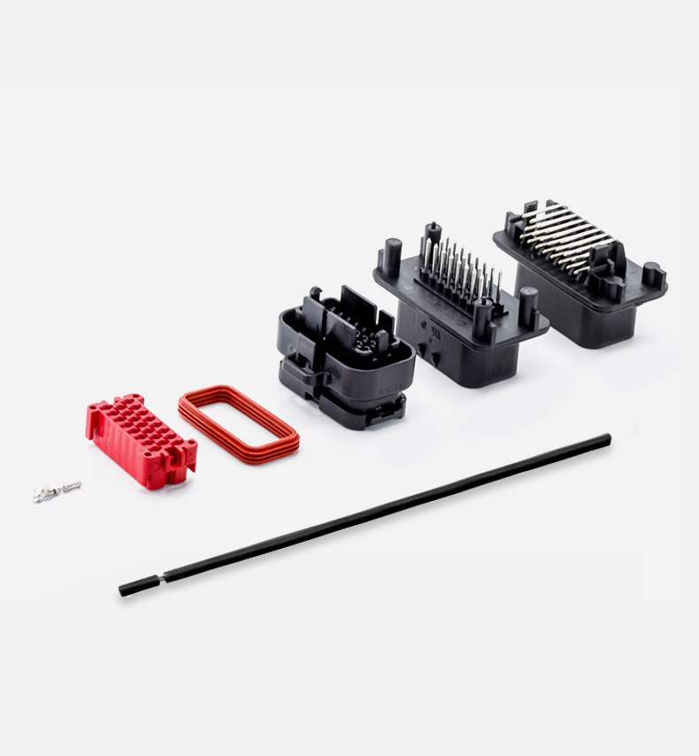 Connector waterproof connector 23-pin amp type ECU male and female plug-in socket (5)