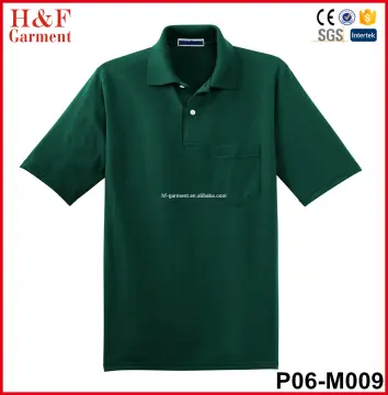 2017 High quality custom mens polo t-shirt OEM Plain mens polo shirt classic collar new design t shirt in green