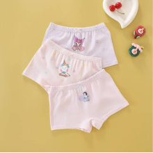 귀여운 만화 인쇄 소녀 4 개의 모퉁이 속옷