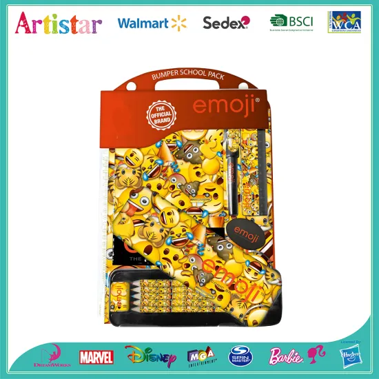 EMOJI stationery double blister card set