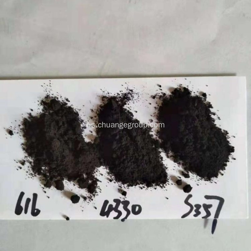 Negro de óxido de hierro que mezcla de carbono negro para ladrillo