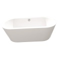 White Acrylic Bathtub for Bathroom