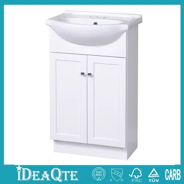 Columbia Euro Vanity Combo Transitional Style Vanity with 2 doors Espresso Cherry White Finish Available