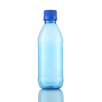 Fábrica profesional 300 ml de grado alimenticio único vacío plástico plástico claro agua de agua potable