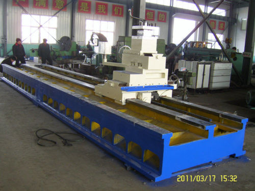 Large-diameter Heavy Duty Hoizontal Roll Turning Lathes , Cutting Boiler 28t