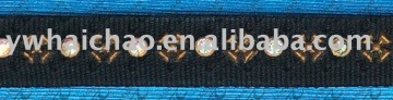 Rhinestone chain with cloth ----S098---CAB