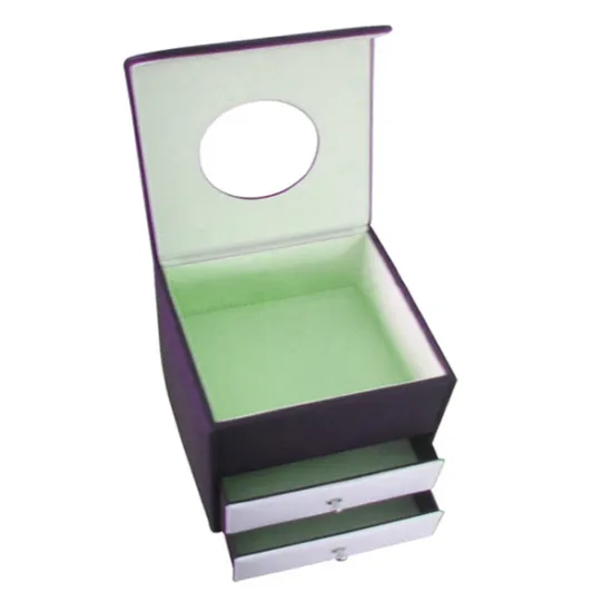 Luxury Jewelry Display Box With Small Drawer