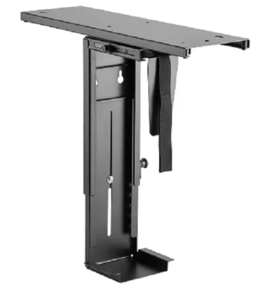 Swivel Adjustable Under Desk CPU Stand Computer CPU Holder
