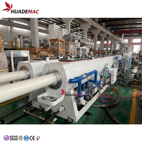 Equipo de línea de producción de tuberías de tuberías de plástico doble de PVC