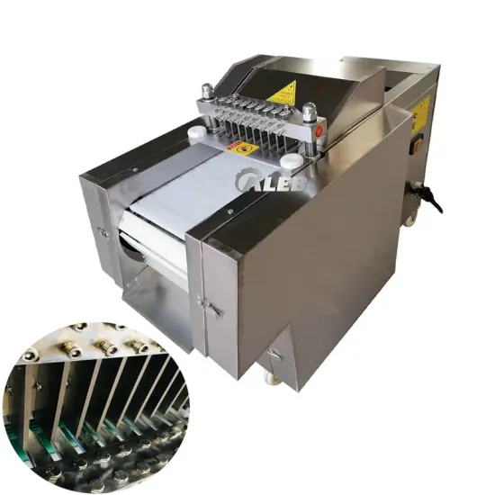 Customized Cutting Size Meat Cutter: Hot Selling Cube Dicing Machine for Chicken, Duck, and Frozen Meats