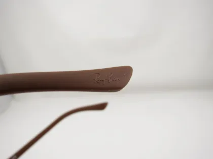 Half Rimless Red Ray Ban Glasses Frames For Women Rb6218 2691 51-18-140