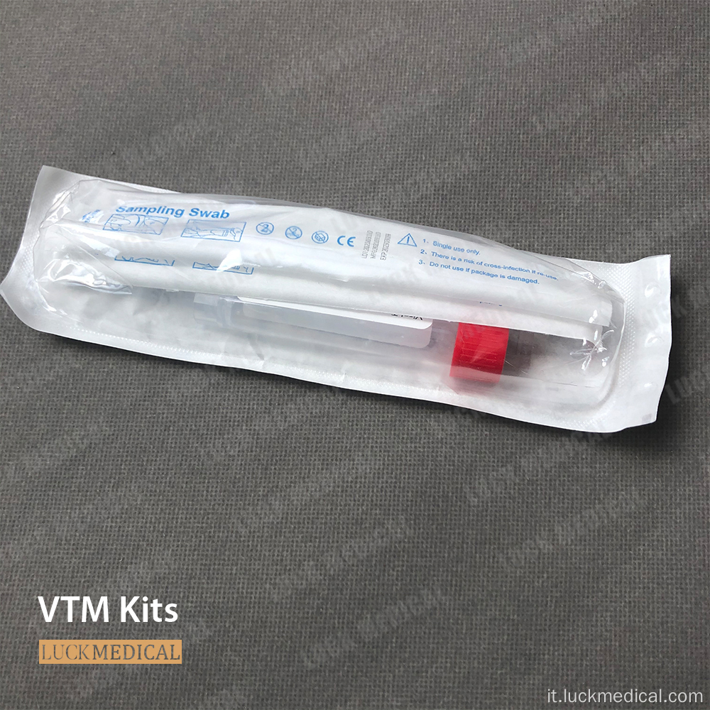 Kit di trasporto del virus CoviduD da 10 ml di tubo da 10 ml