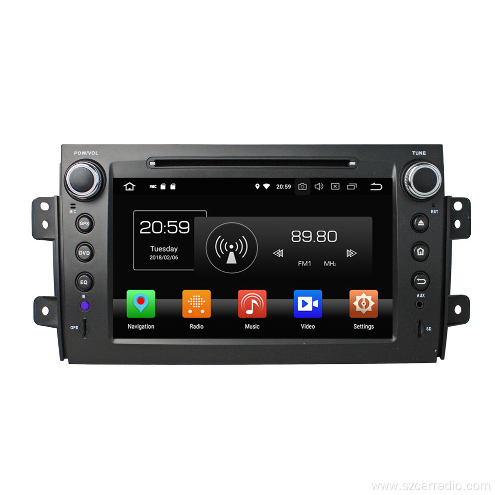 car radio with gps for SX4 2006-2012