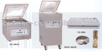Single chamber vacuum packing machine