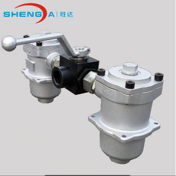 Double Oil Filter Dual Hydraulic System Filter Housing