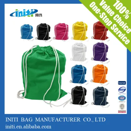 China supplier new products nylon bag with custom logo polyester slazenger backpack bag