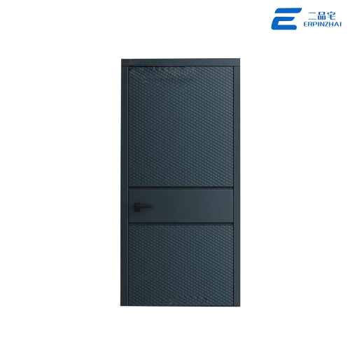 Puerta residencial de estilo americano de aluminio fundido con panel completo